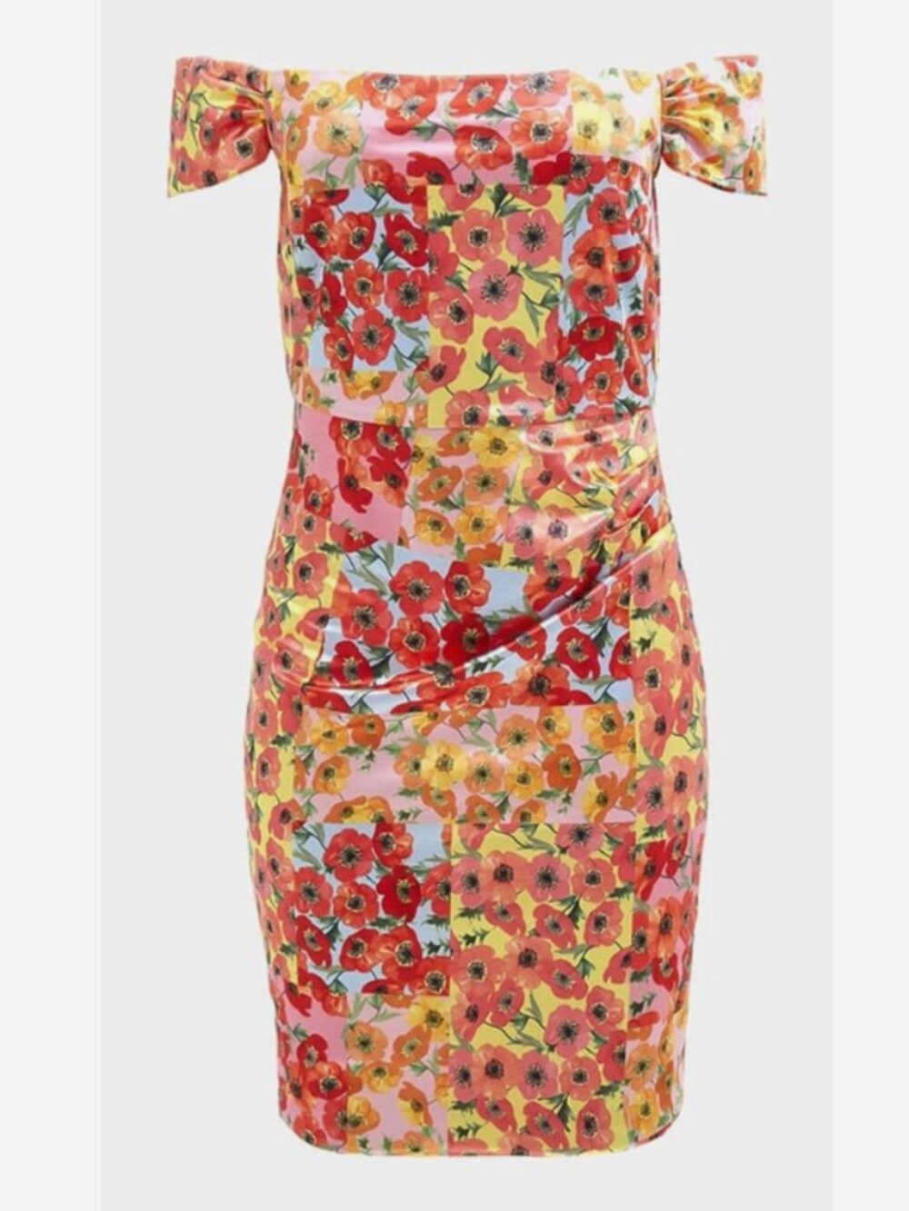 GUESS Camila Printed Off-The-Shoulder Dress Women's New with Tags (Choose Size)